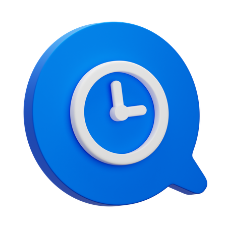 Clock  3D Icon