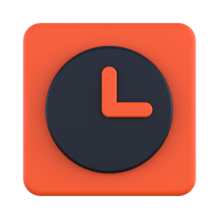Clock  3D Icon