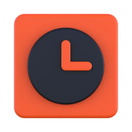 Clock  3D Icon