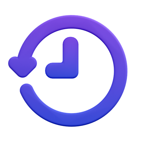 Clock  3D Icon