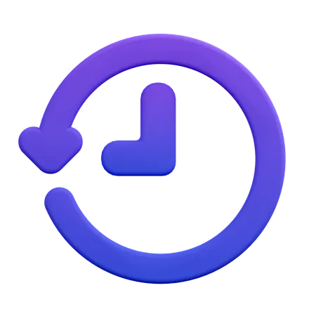 Clock  3D Icon