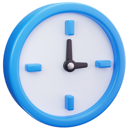 Clock  3D Icon