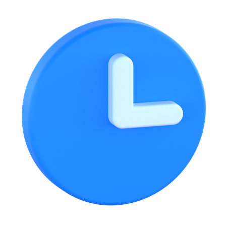 Clock  3D Icon