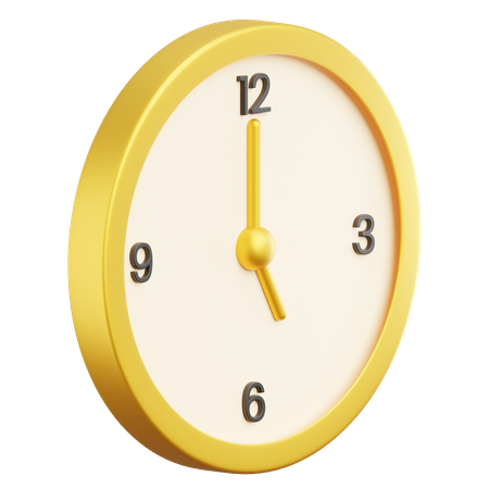 Clock  3D Icon