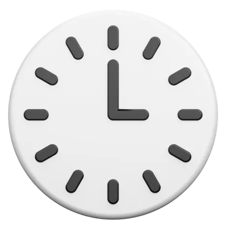 Clock  3D Icon