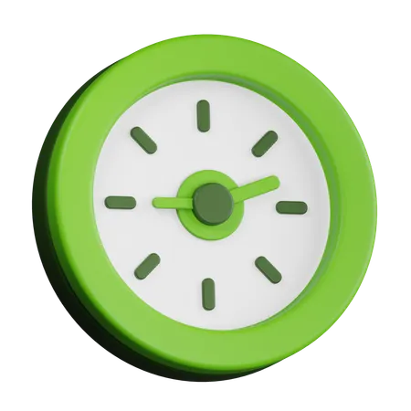 Clock  3D Icon