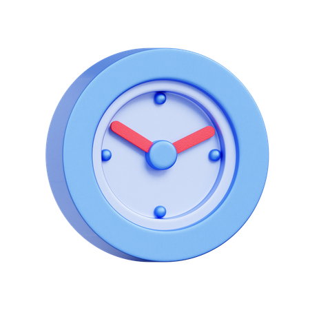 Clock  3D Icon