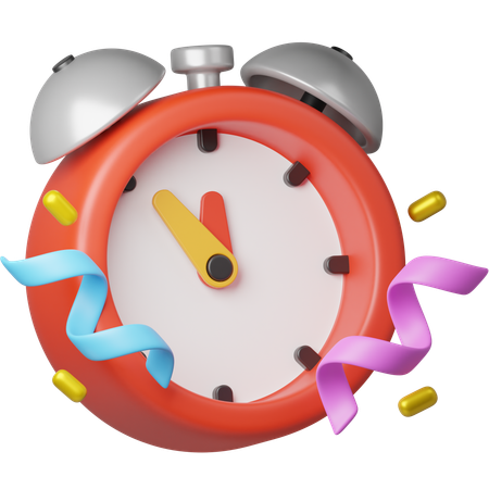 Clock  3D Icon