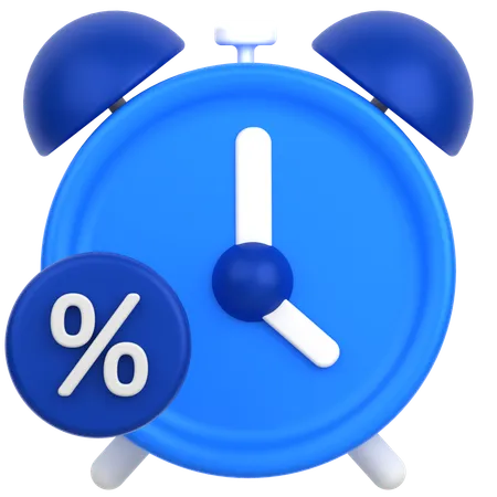 Clock  3D Icon