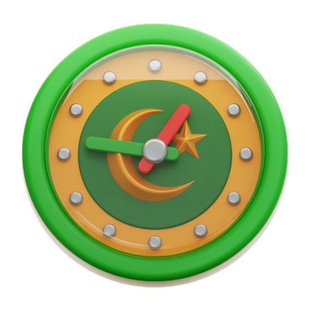 Clock  3D Icon