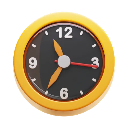 CLOCK  3D Icon