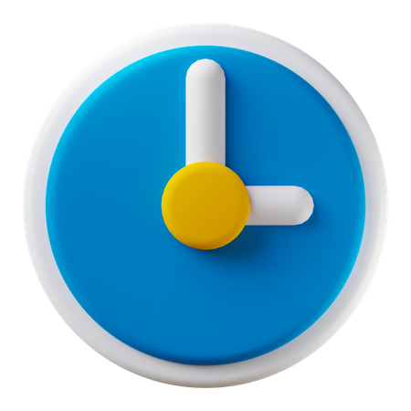 Clock  3D Icon