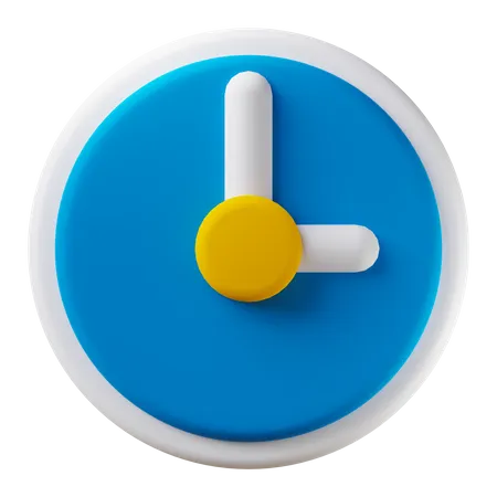 Clock  3D Icon