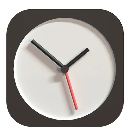 Clock  3D Icon