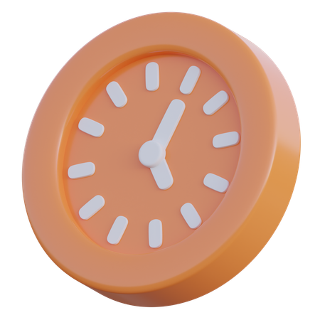 Clock  3D Icon