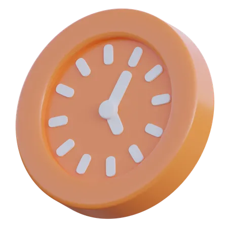Clock  3D Icon