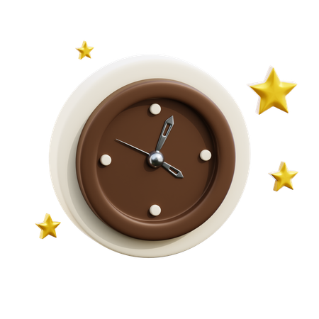 Clock  3D Icon