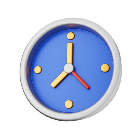 Clock  3D Icon