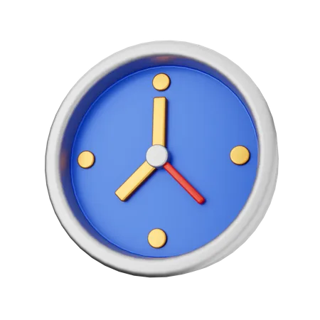 Clock  3D Icon