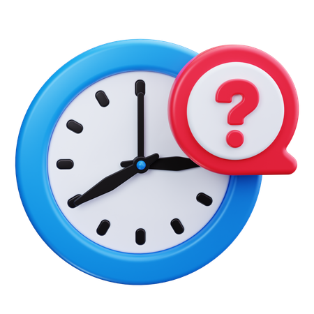 Clock  3D Icon