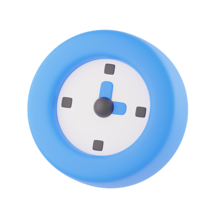 Clock  3D Icon