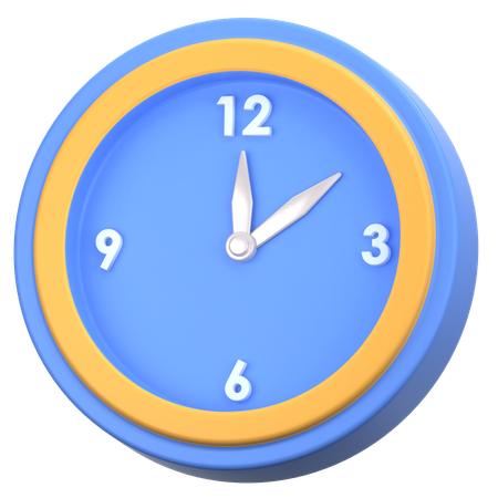 Clock  3D Icon