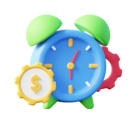 Clock  3D Icon