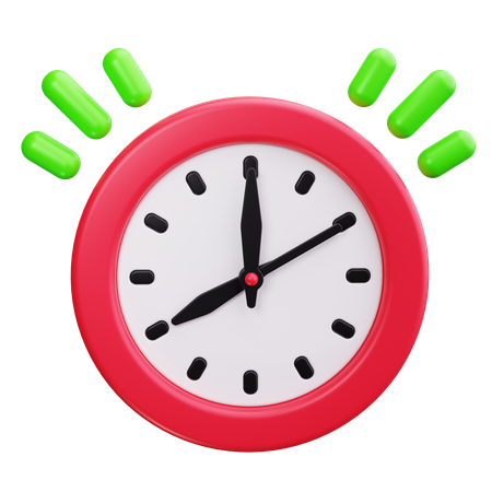 Clock  3D Icon