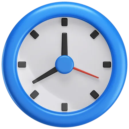 Clock  3D Icon