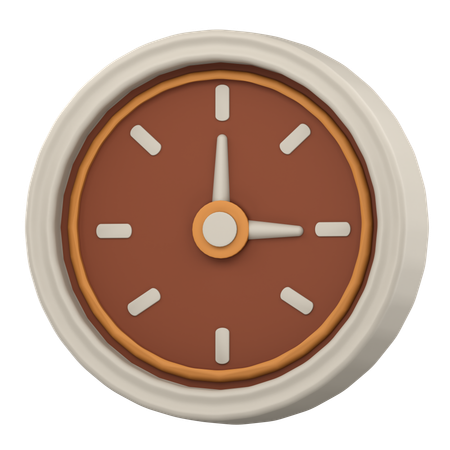 Clock  3D Icon