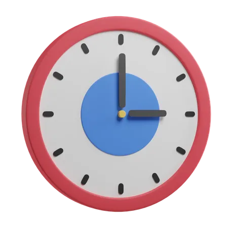 Clock  3D Icon