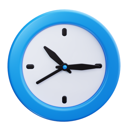 Clock  3D Icon