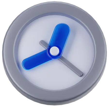 Clock  3D Icon