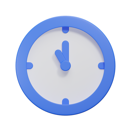 Clock  3D Icon