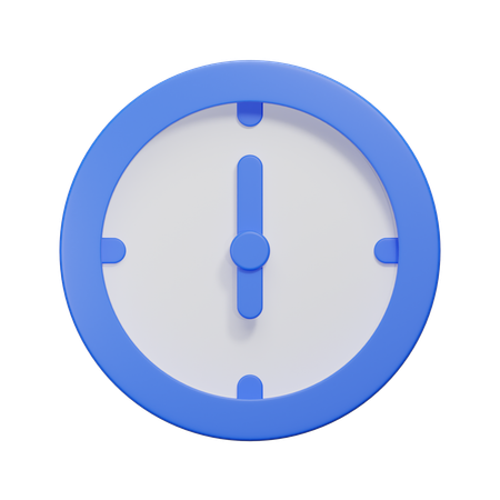 Clock  3D Icon