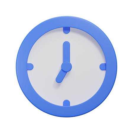 Clock  3D Icon