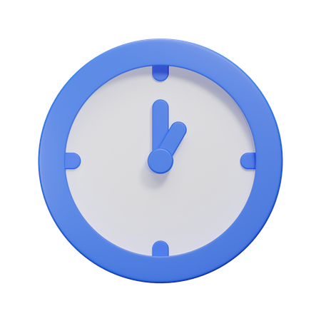 Clock  3D Icon