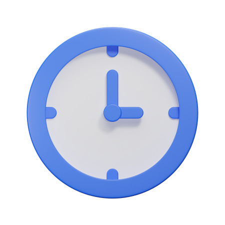 Clock  3D Icon