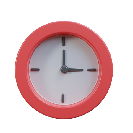 Clock  3D Icon