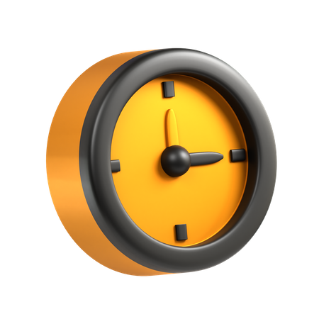 Clock  3D Icon