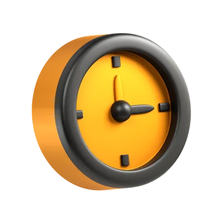 Clock  3D Icon