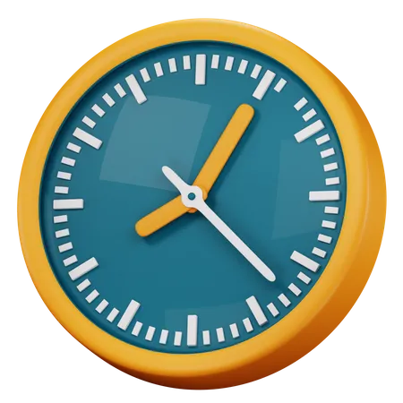 Clock  3D Icon