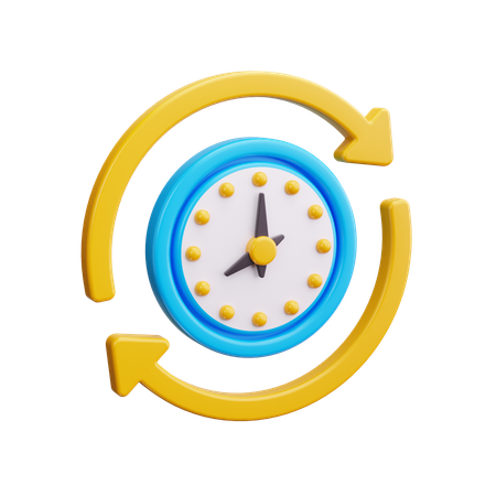 Clock  3D Icon