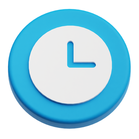 Clock  3D Icon