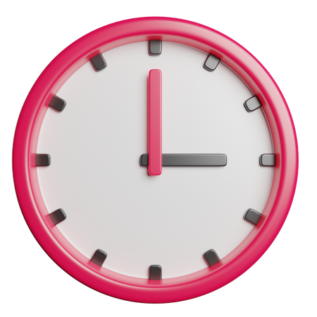 Clock  3D Icon