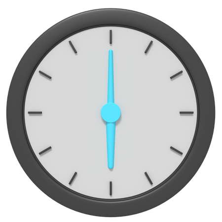 Clock  3D Icon