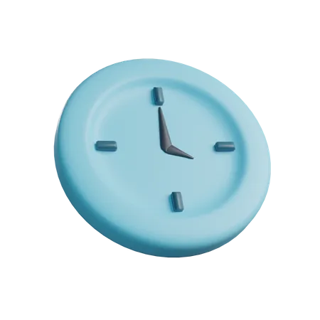 Clock  3D Icon