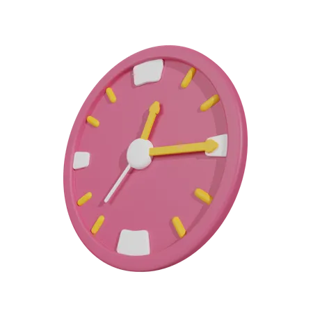 Clock  3D Icon