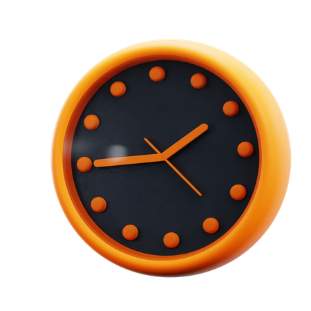 Clock  3D Icon