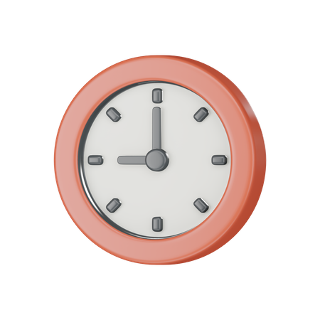 Clock  3D Icon